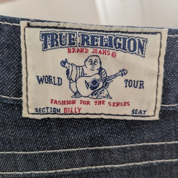 True Religion Billy Bling Rhinestones Jeans 29 - Picture 13 of 13
